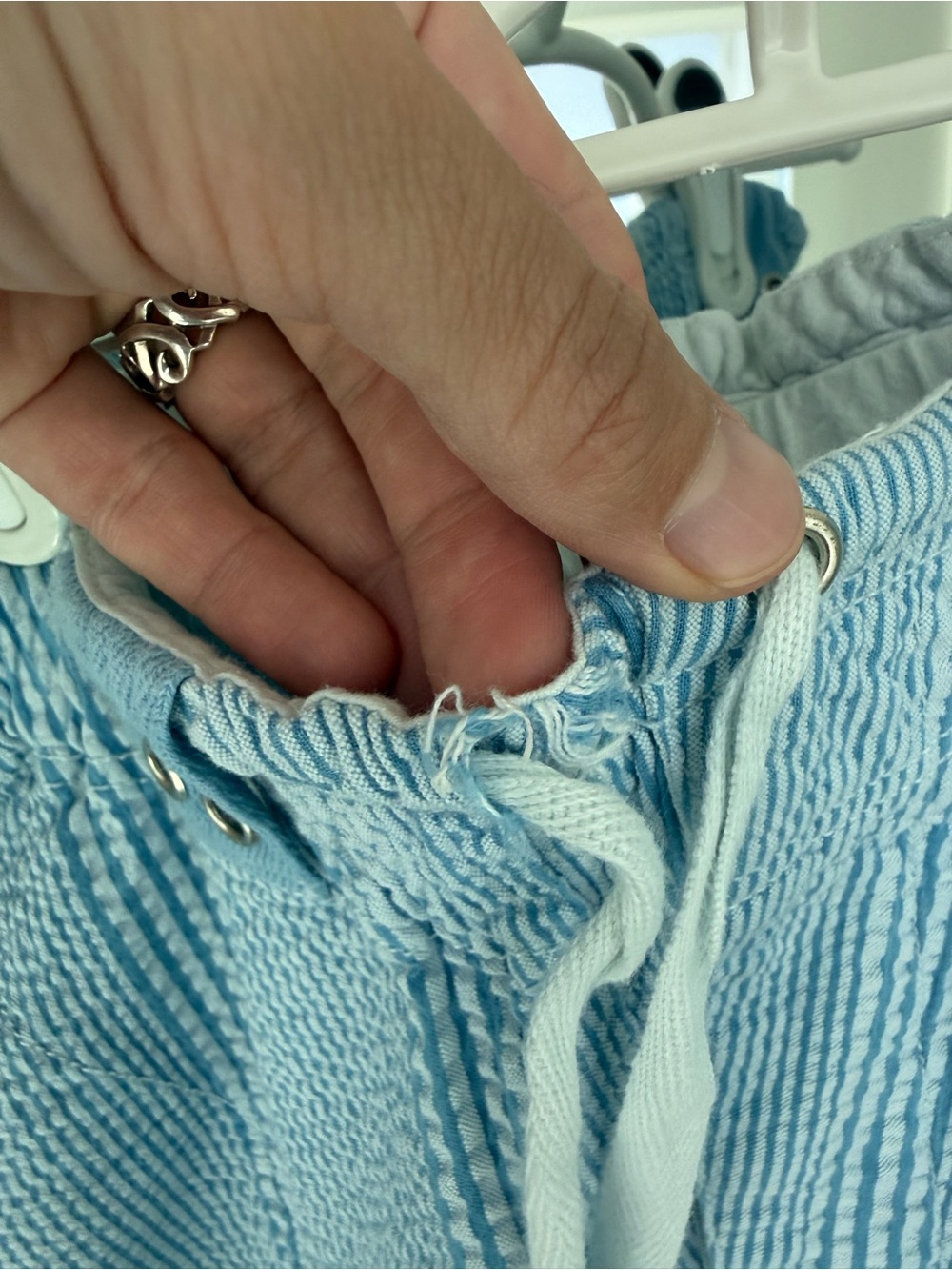 Free people - outta sight parachute pants in Blue - Picture 4 of 12